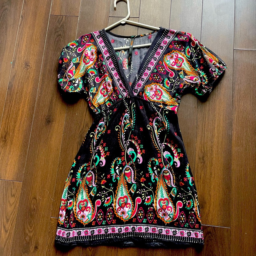 Stunning Bohemian Paisley long shirt